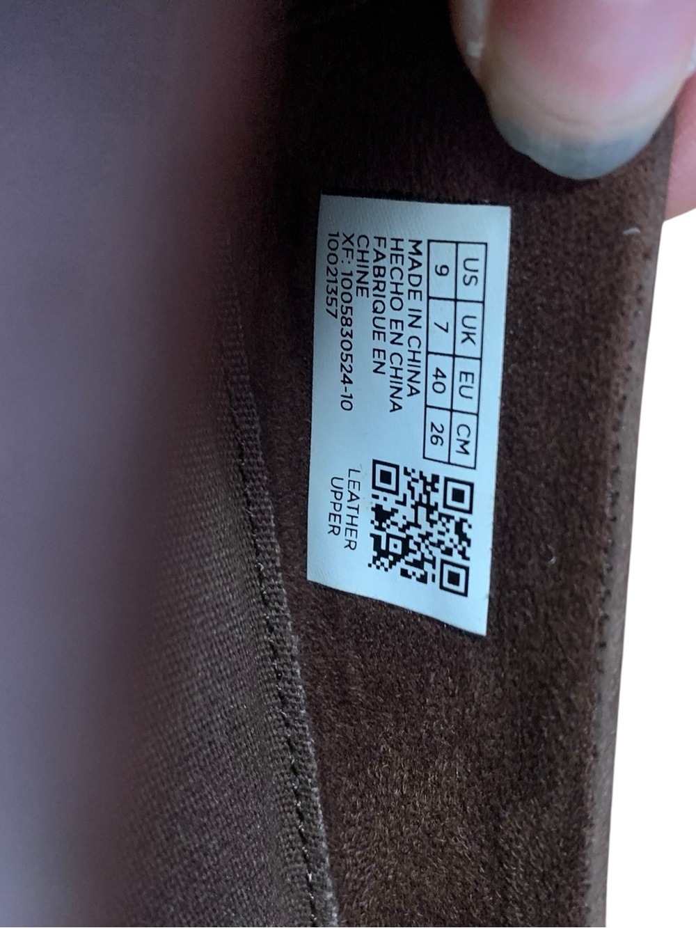 Toms size 9 heeled chunky Women's Brown Nubuck Penny Loafers - Picture 4 of 10